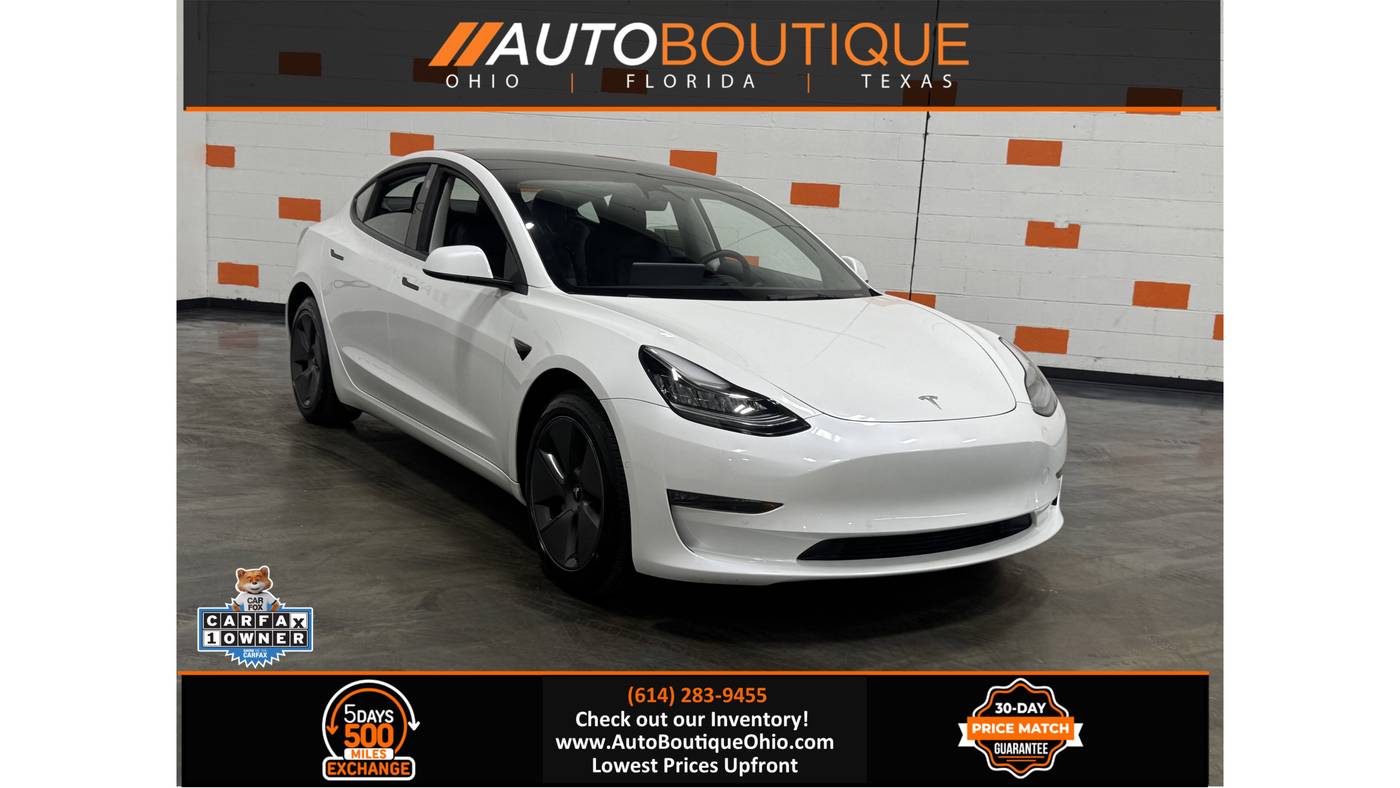 2022 Tesla Model 3 Long Range — Sedan — 38,412 mi — Columbus, OH