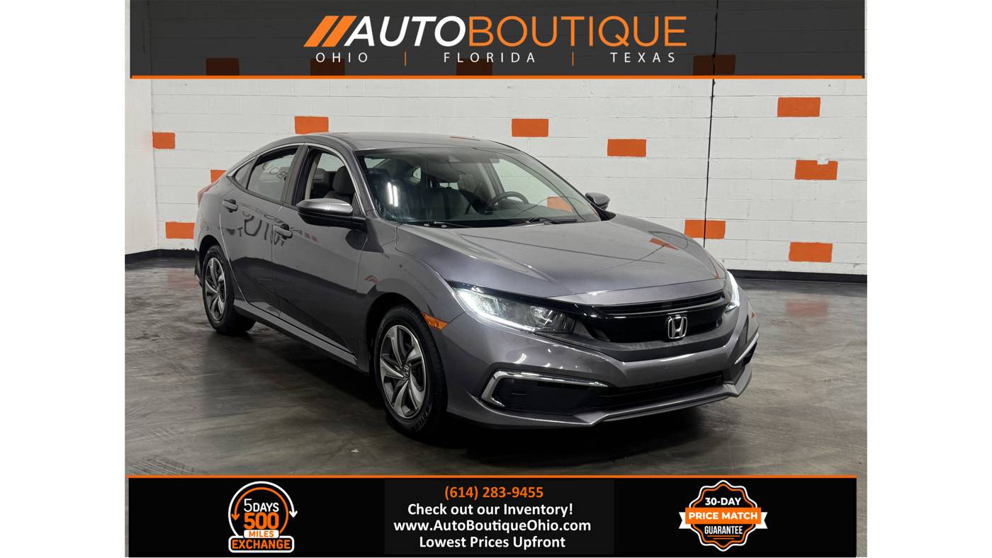 2020 Honda Civic LX — Sedan — 55,282 mi — Columbus, OH