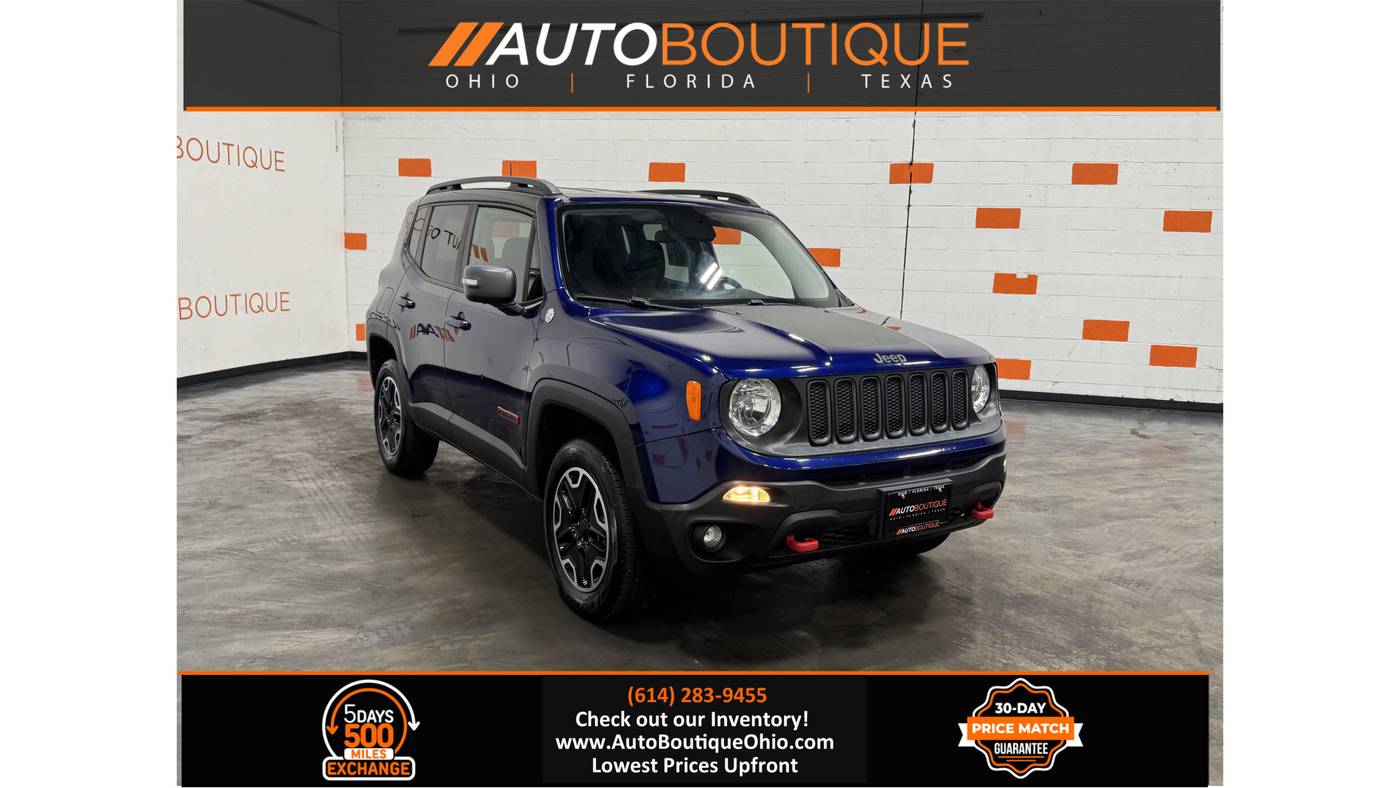 2017 Jeep Renegade Trailhawk — SUV — 75,438 mi — Columbus, OH