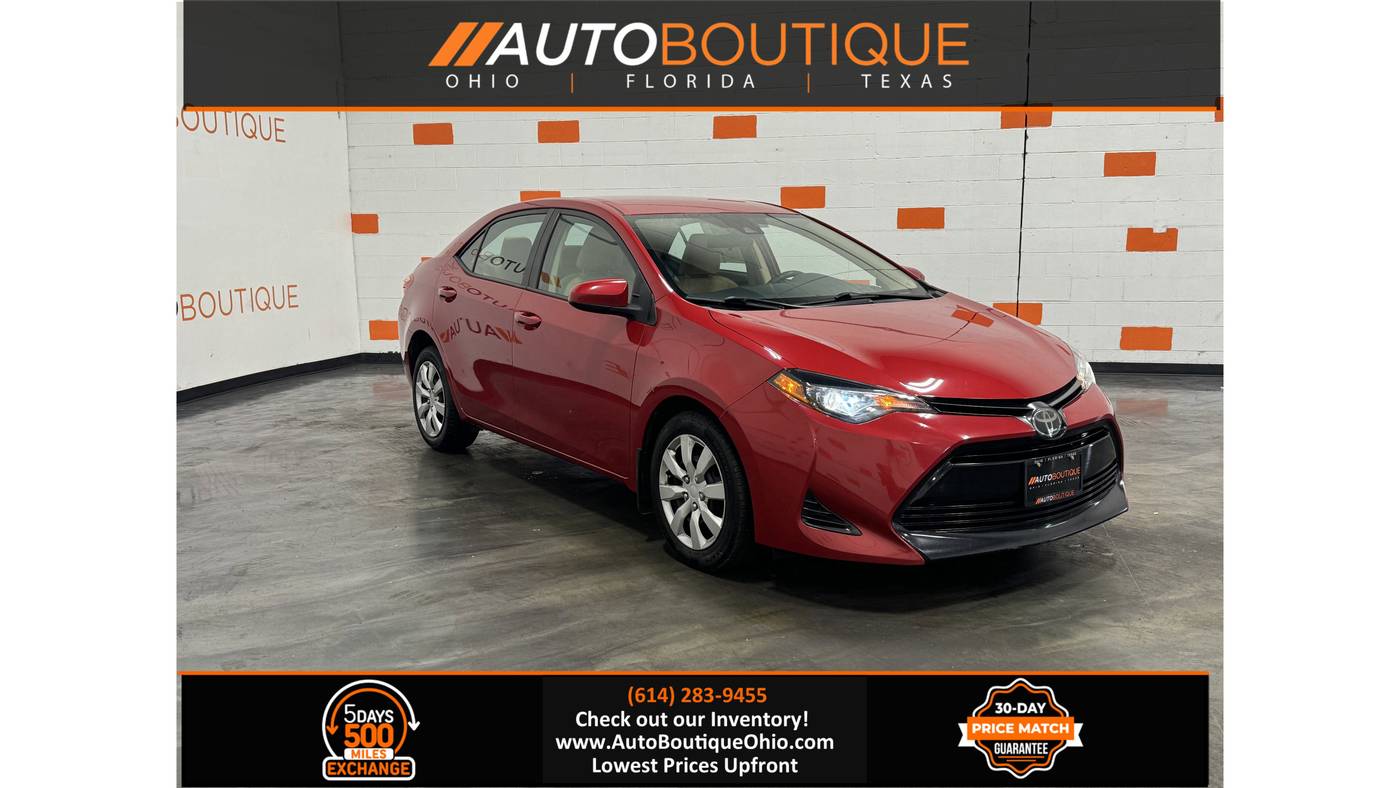 2019 Toyota Corolla LE — Sedan — 74,875 mi — Columbus, OH