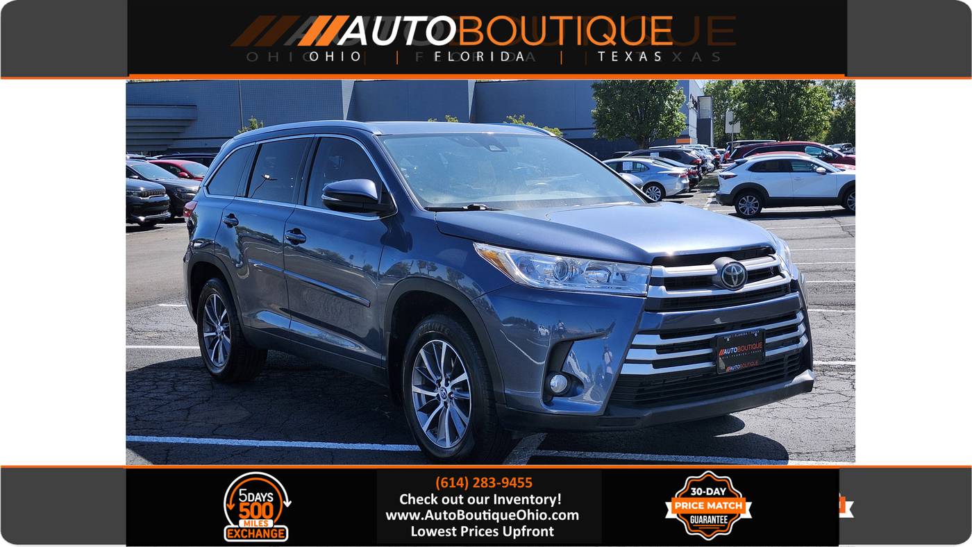 2019 Toyota Highlander XLE — SUV — 98,676 mi — Columbus, OH