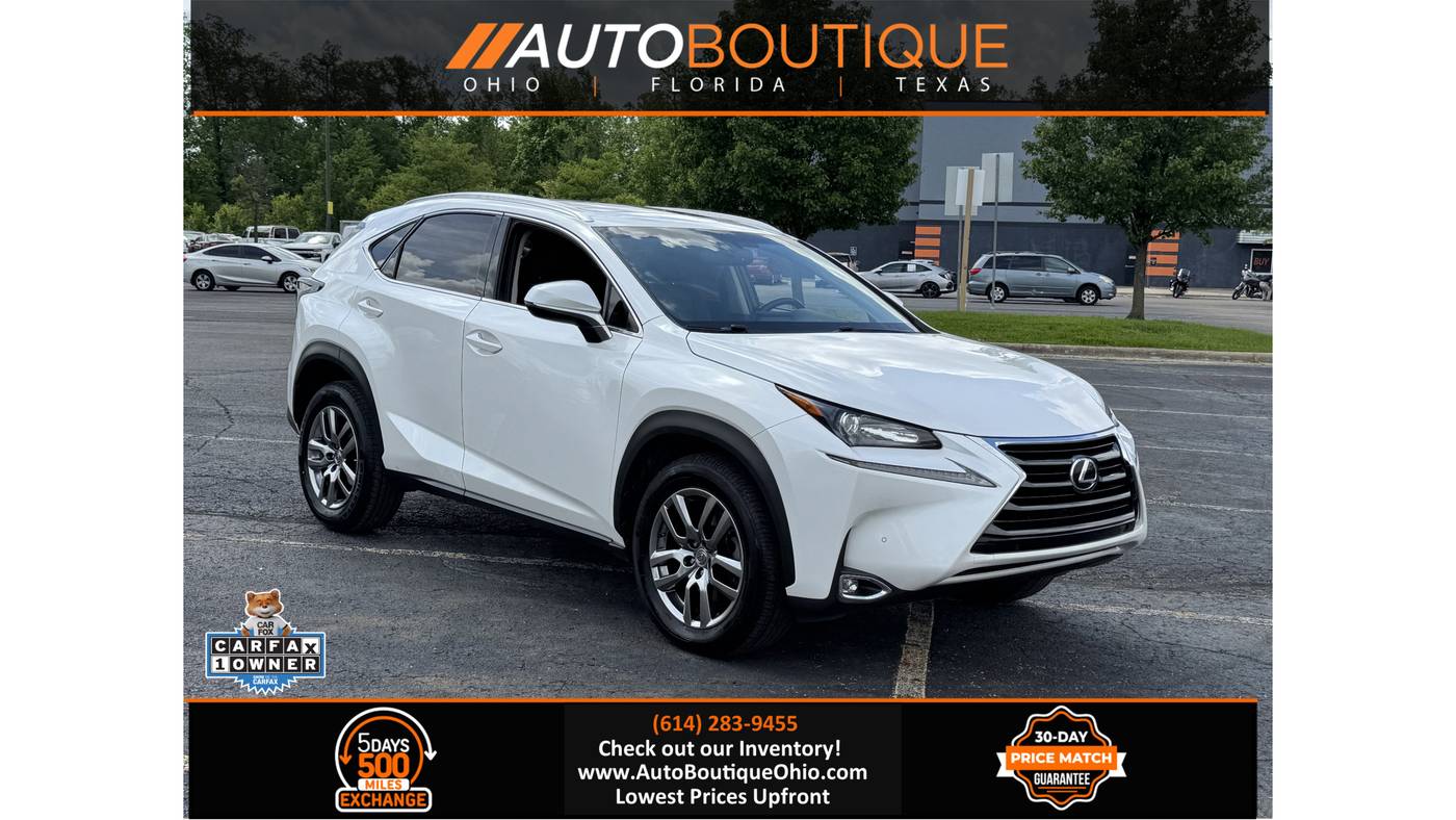 2016 Lexus NX NX 200t — SUV — 109,635 mi — Columbus, OH