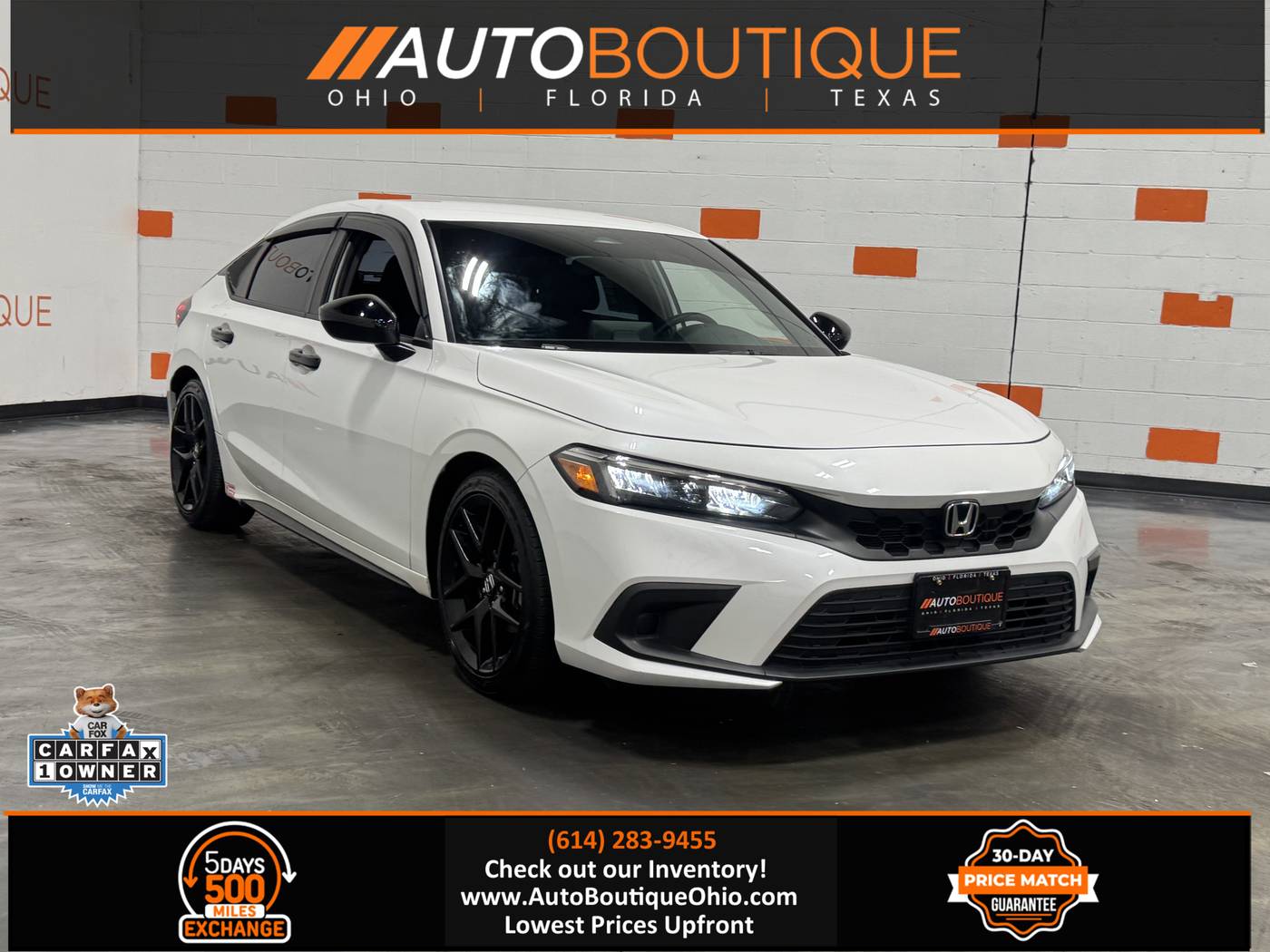 2023 Honda Civic Sport — Hatchback — 11,221 mi — Columbus, OH