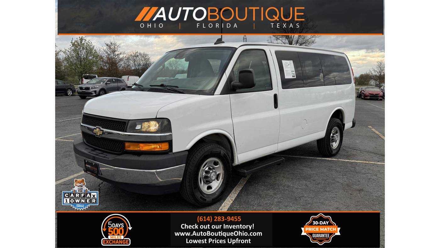 2019 Chevrolet Express Passenger LT — Passenger Van — 43,995 mi — Columbus, OH