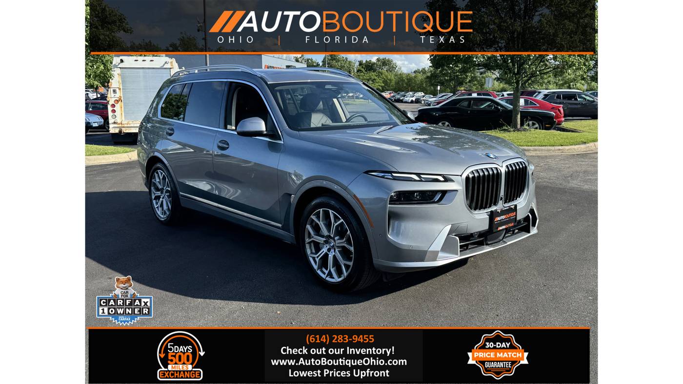 2025 BMW X7 40i — SUV — 42,550 mi — Columbus, OH
