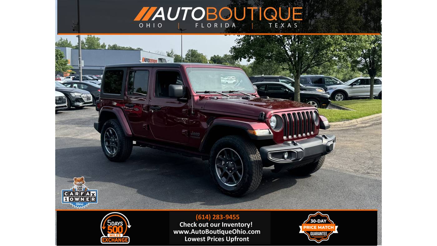 2021 Jeep Wrangler 80th Anniversary — SUV — 26,823 mi — Columbus, OH