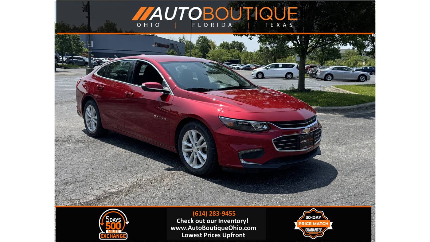 2016 Chevrolet Malibu LT — Sedan — 83,125 mi — Columbus, OH