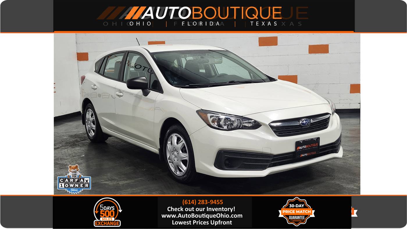 2020 Subaru Impreza 2.0i — Hatchback — 73,758 mi — Columbus, OH