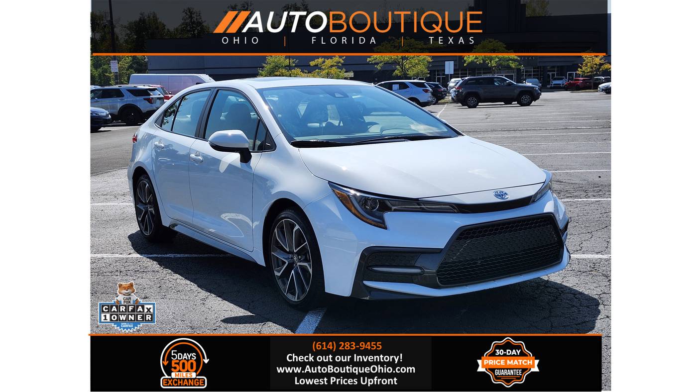 2021 Toyota Corolla SE — Sedan — 4,187 mi — Columbus, OH