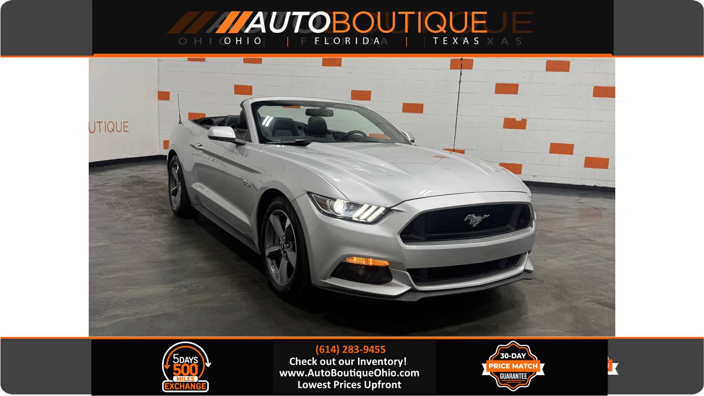 2016 Ford Mustang GT Premium — Convertible — 31,307 mi — Columbus, OH