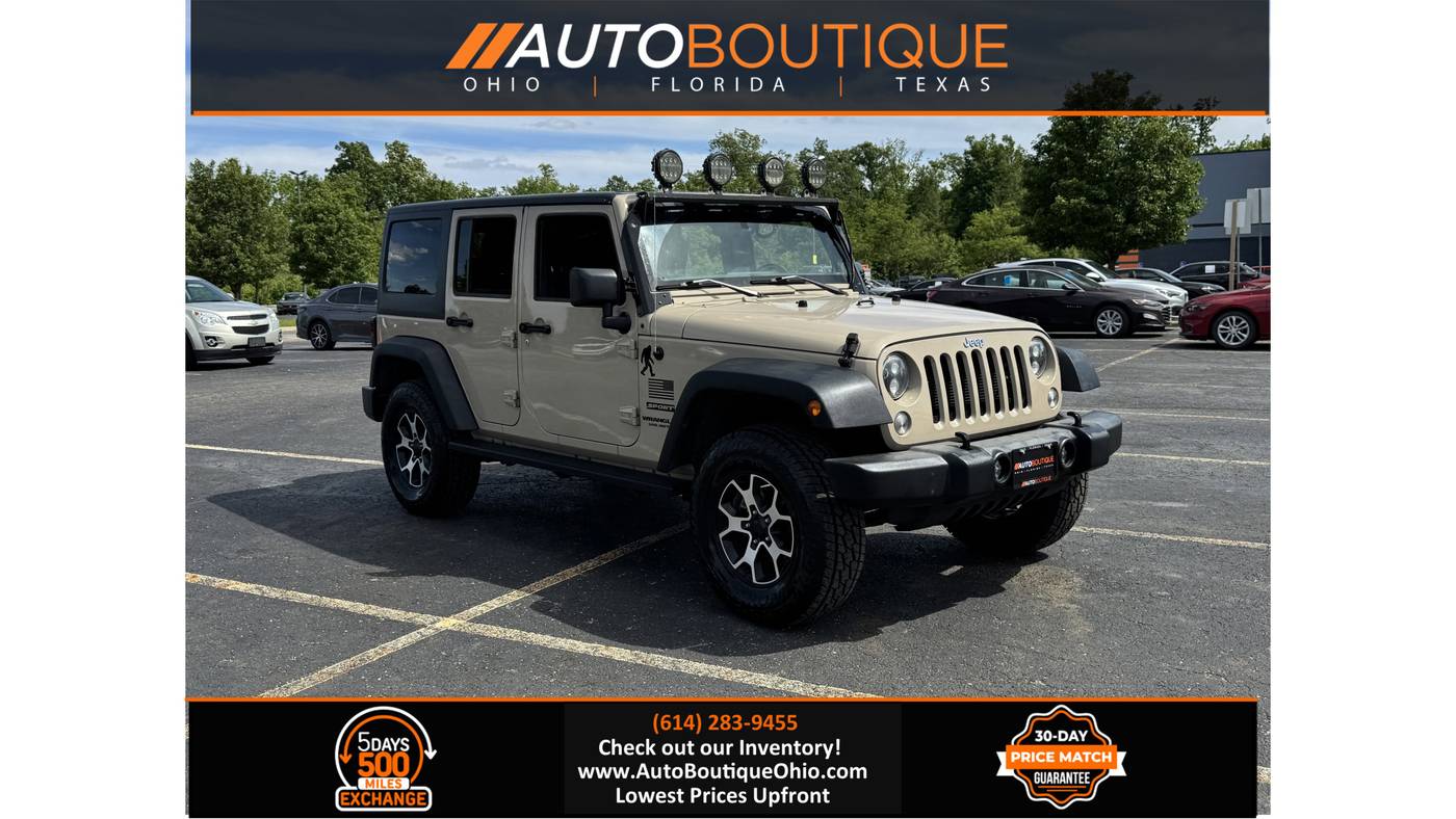 2016 Jeep Wrangler Sport — SUV — 95,420 mi — Columbus, OH
