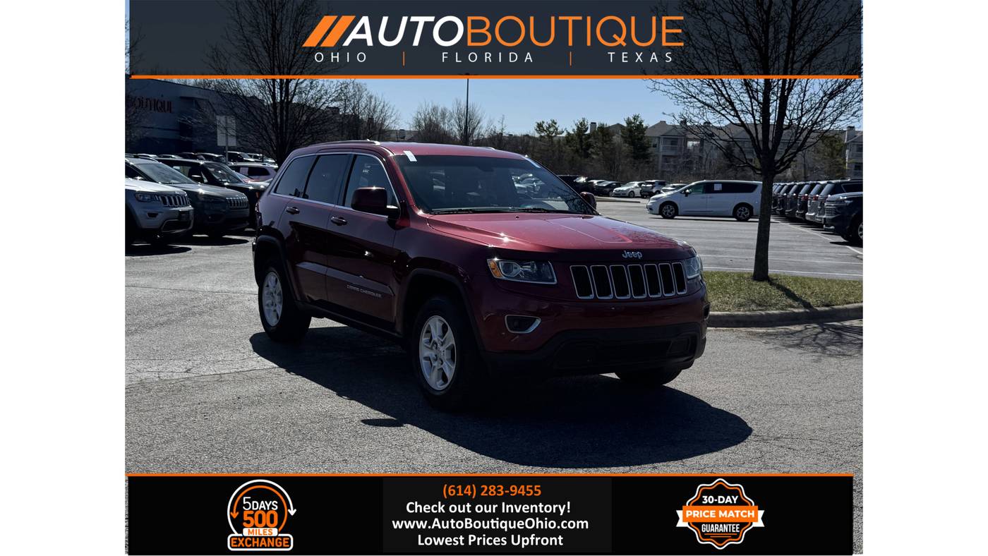 2014 Jeep Grand Cherokee Laredo — SUV — 131,628 mi — Columbus, OH