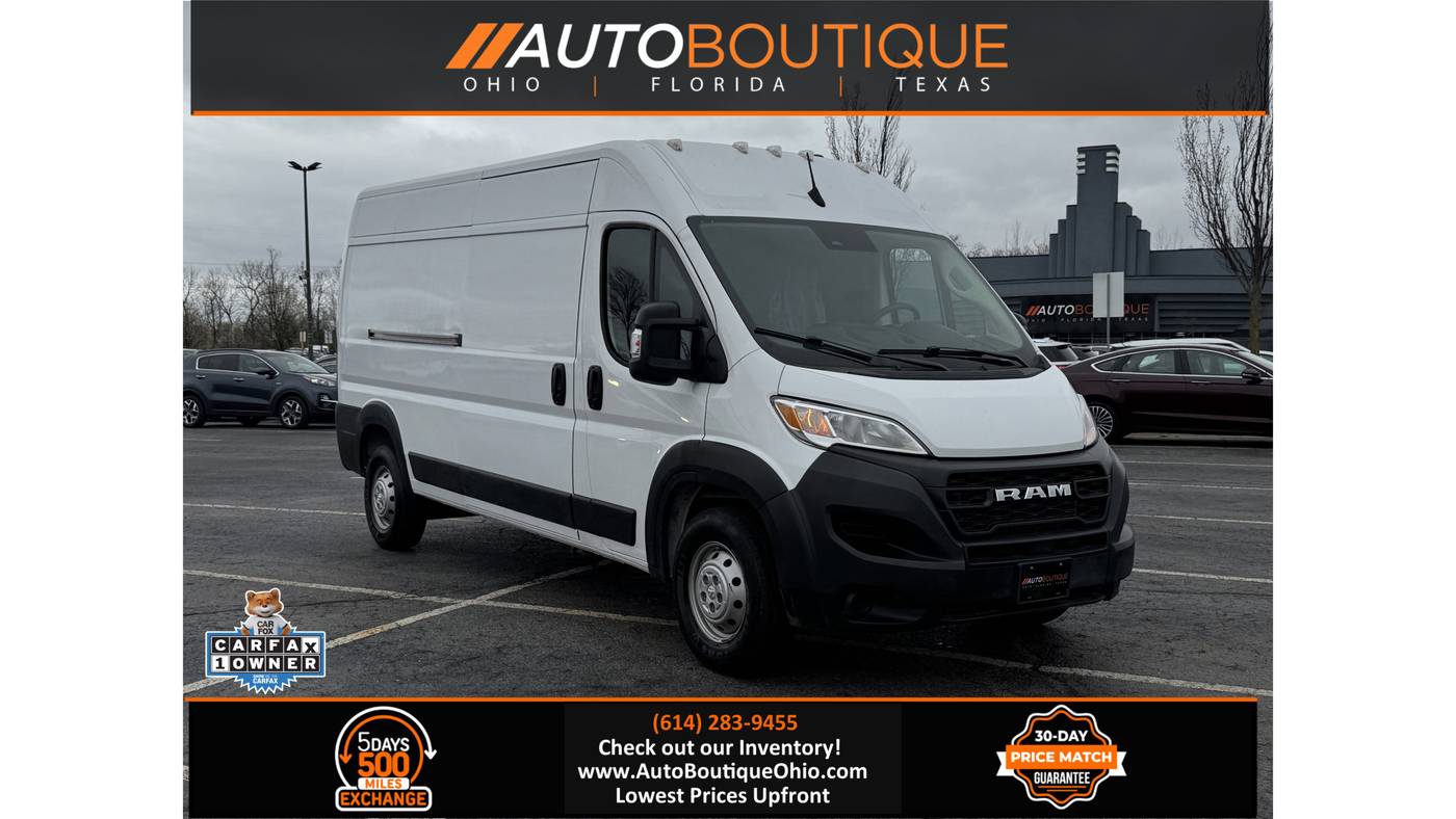 2023 Ram ProMaster Cargo Van 2500 — Cargo Van — 41,192 mi — Columbus, OH