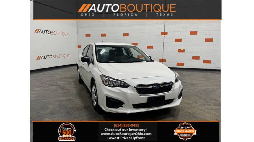 2019 Subaru Impreza 2.0i — Sedan — 77,059 mi — Columbus, OH