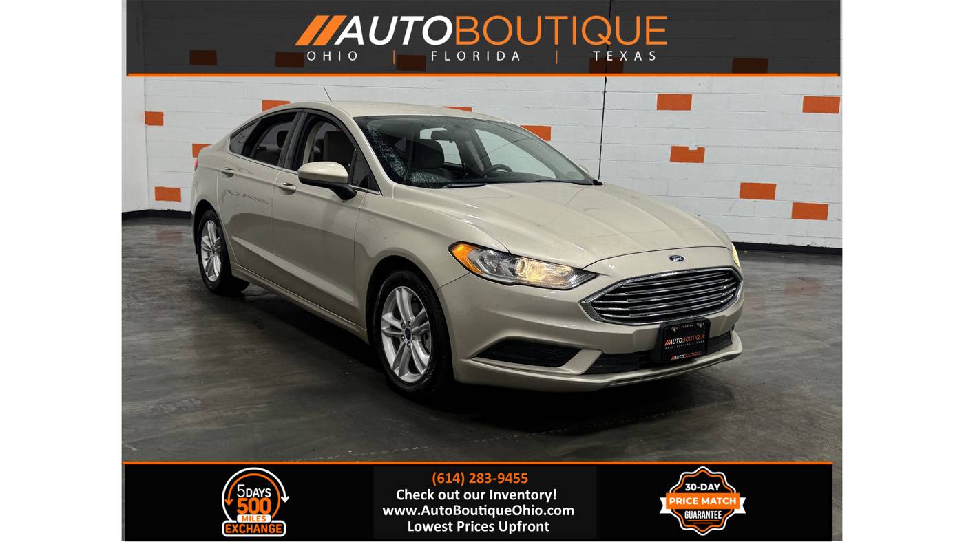 2018 Ford Fusion SE — Sedan — 92,066 mi — Columbus, OH