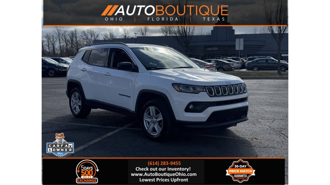 2022 Jeep Compass Latitude — SUV — 57,786 mi — Columbus, OH
