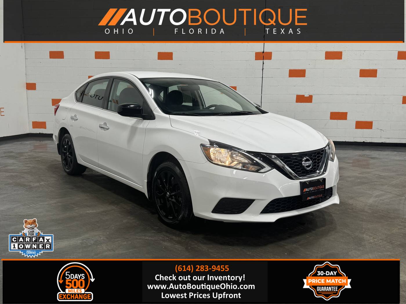 2018 Nissan Sentra S — Sedan — 83,569 mi — Columbus, OH