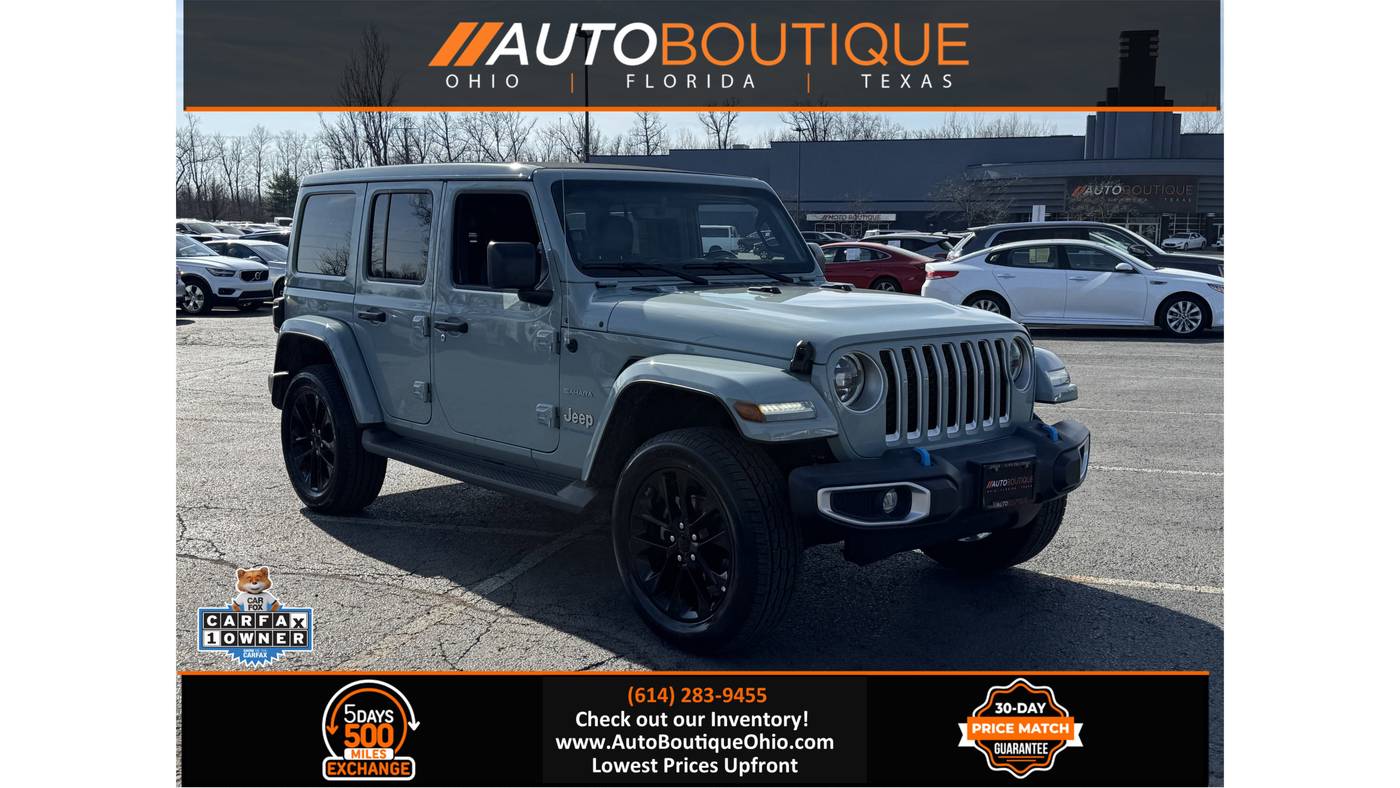 2023 Jeep Wrangler Sahara 4xe — SUV — 47,371 mi — Columbus, OH