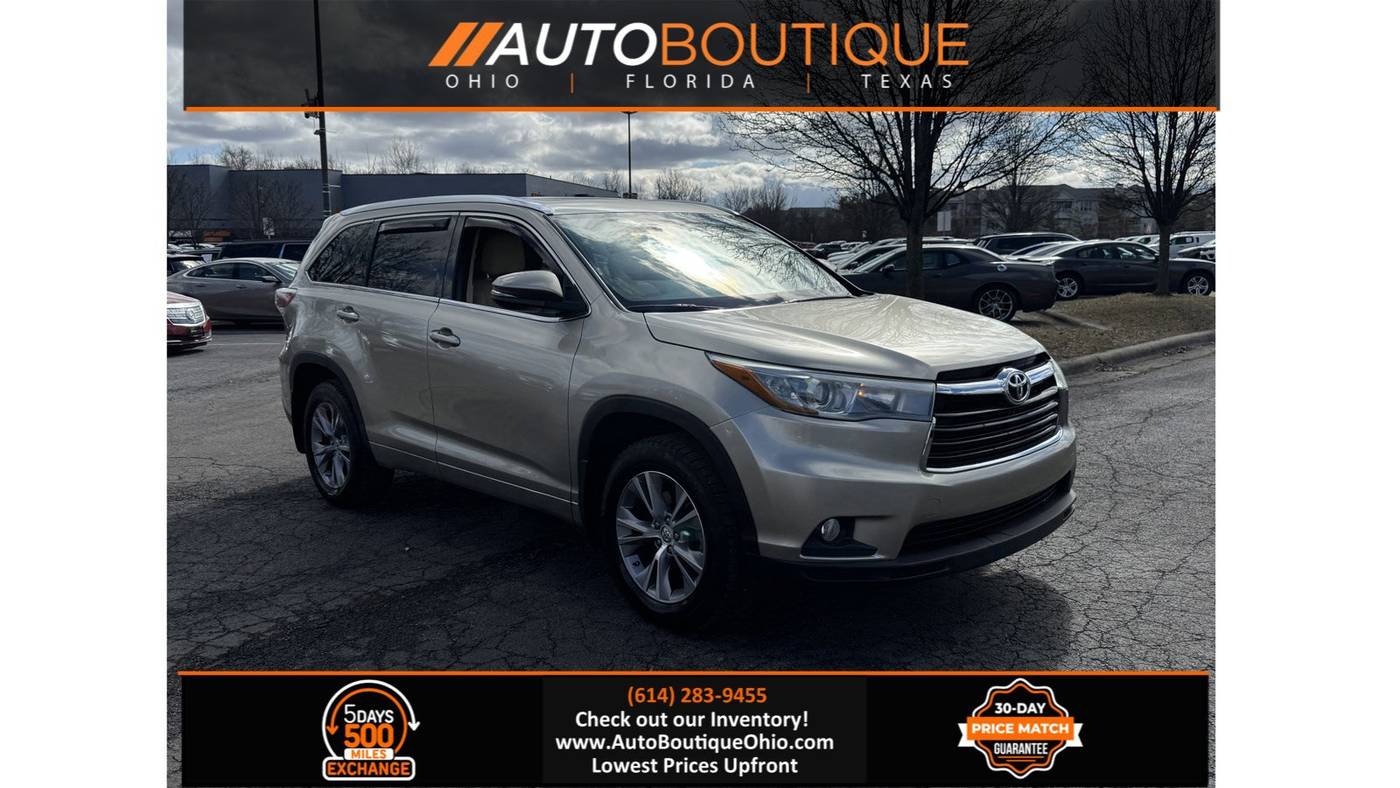 2015 Toyota Highlander XLE — SUV — 41,736 mi — Columbus, OH
