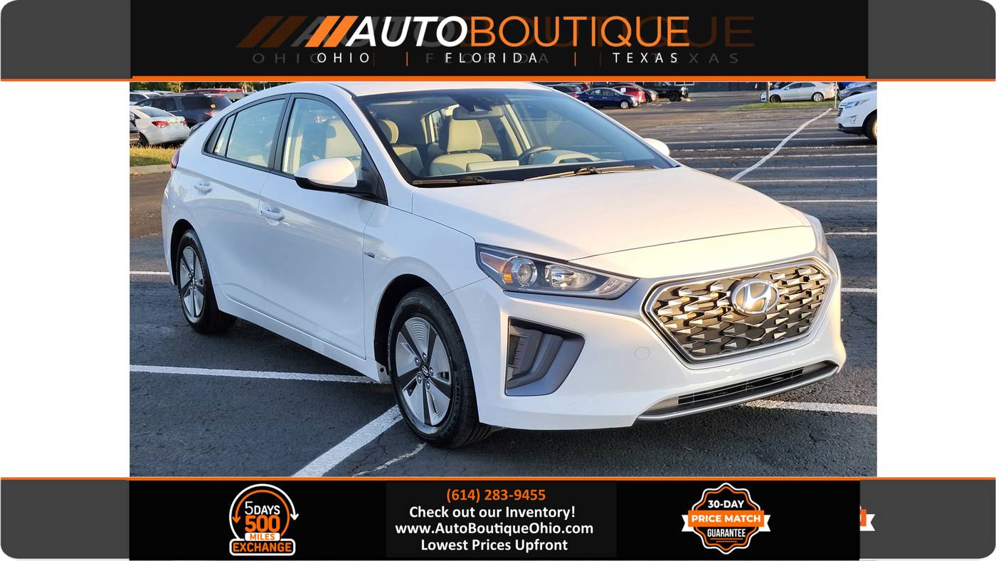 2020 Hyundai Ioniq Hybrid Blue — Hatchback — 41,941 mi — Columbus, OH