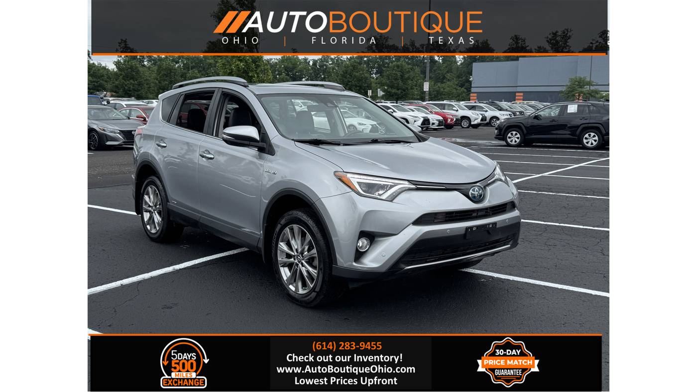 2018 Toyota RAV4 Hybrid Limited — SUV — 105,533 mi — Columbus, OH