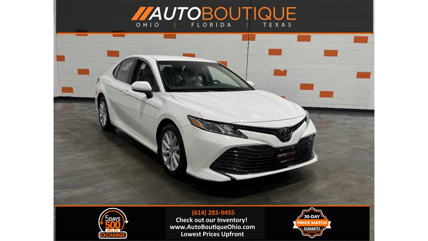 2018 Toyota Camry LE — Sedan — 78,277 mi — Columbus, OH