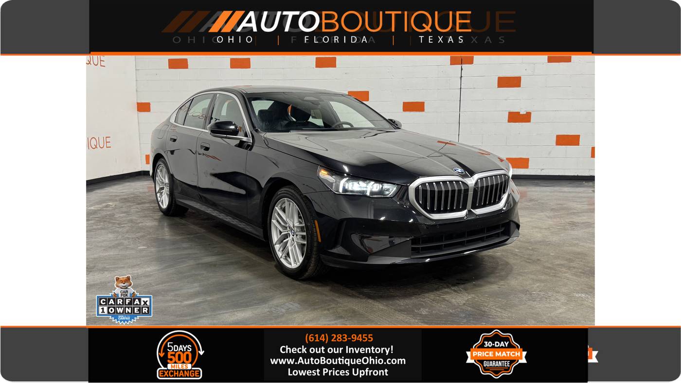 2025 BMW 5 Series 530i — Sedan — 12,166 mi — Columbus, OH