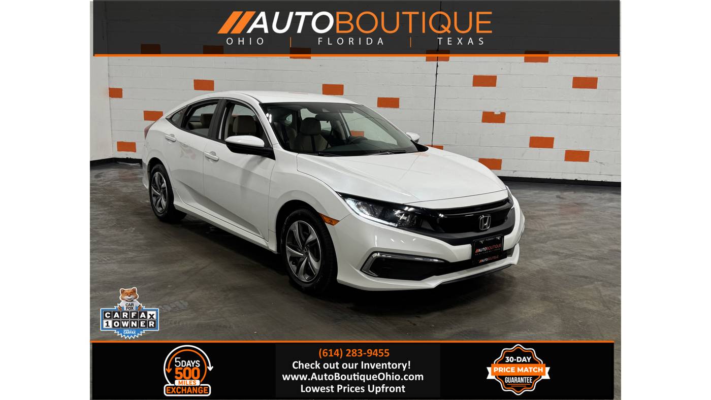 2020 Honda Civic LX — Sedan — 53,532 mi — Columbus, OH