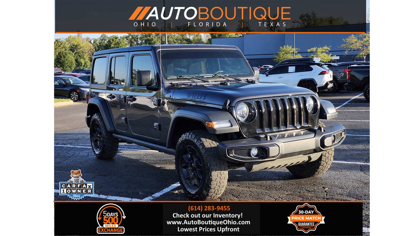 2022 Jeep Wrangler Willys Sport — SUV — 35,958 mi — Columbus, OH