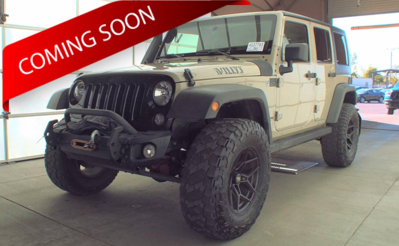 2018 Jeep Wrangler Willys Wheeler W — SUV — 93,622 mi — Columbus, OH