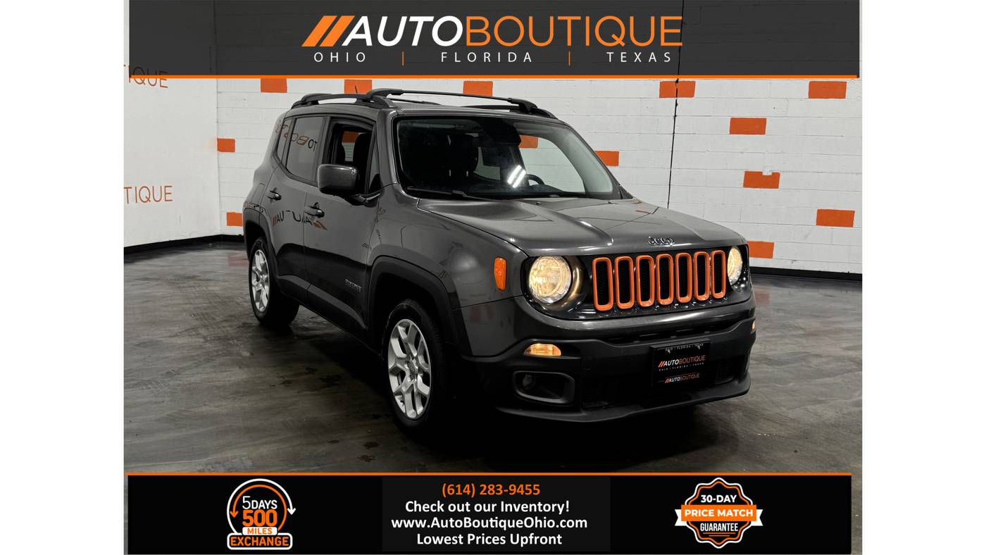 2017 Jeep Renegade Latitude — SUV — 121,393 mi — Columbus, OH