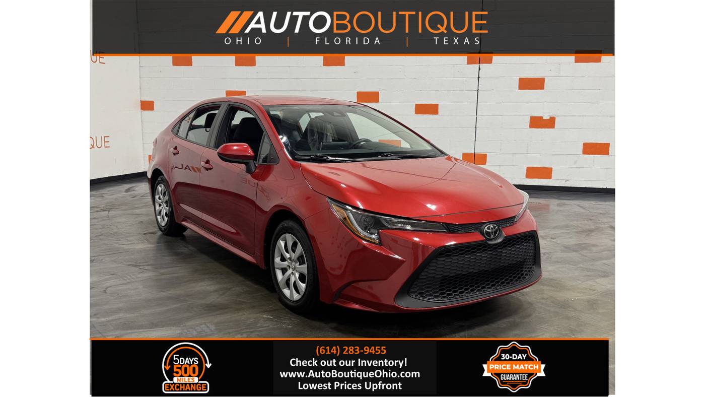 2021 Toyota Corolla LE — Sedan — 77,077 mi — Columbus, OH