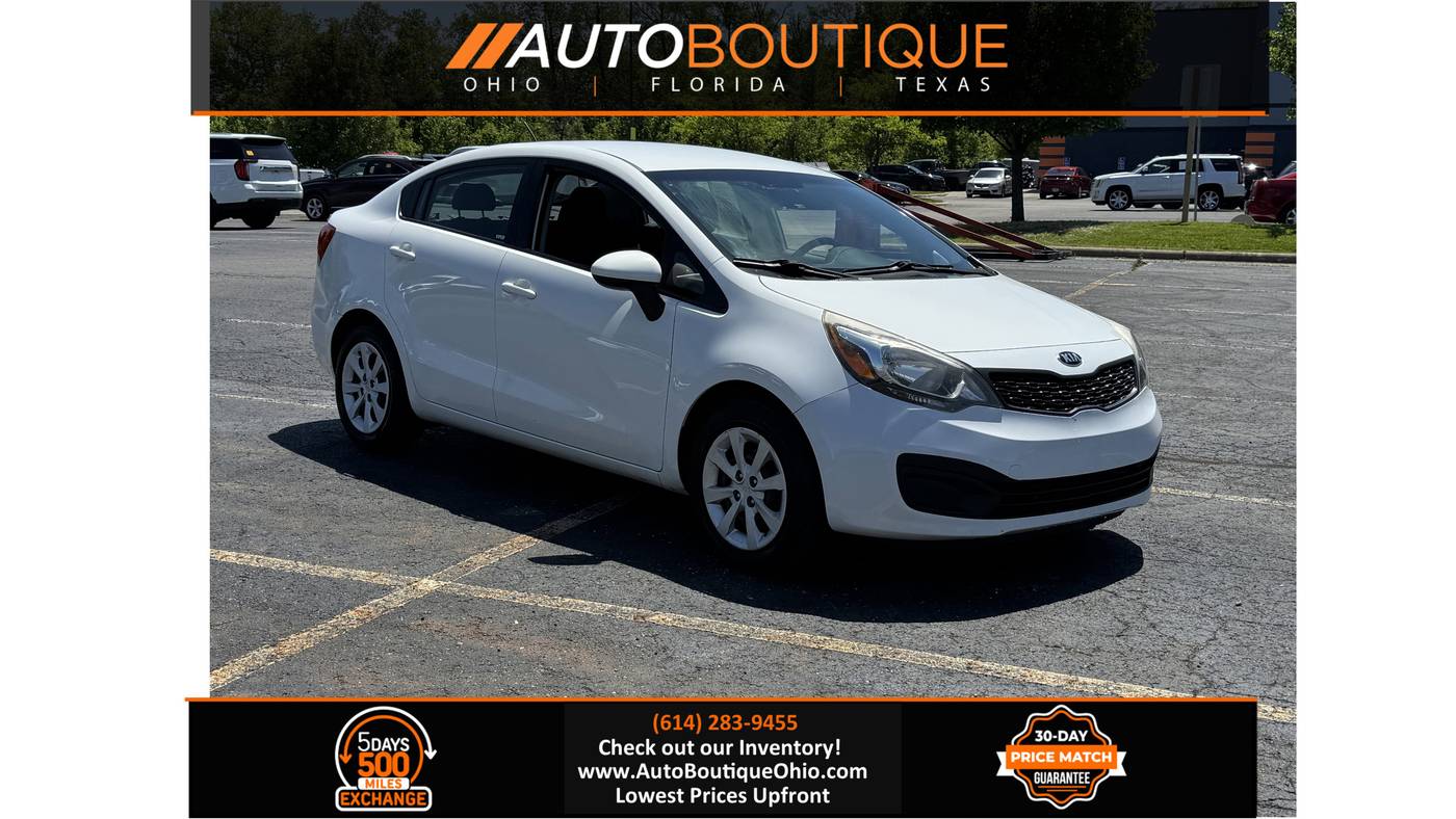 2013 Kia Rio LX — Sedan — 108,430 mi — Columbus, OH
