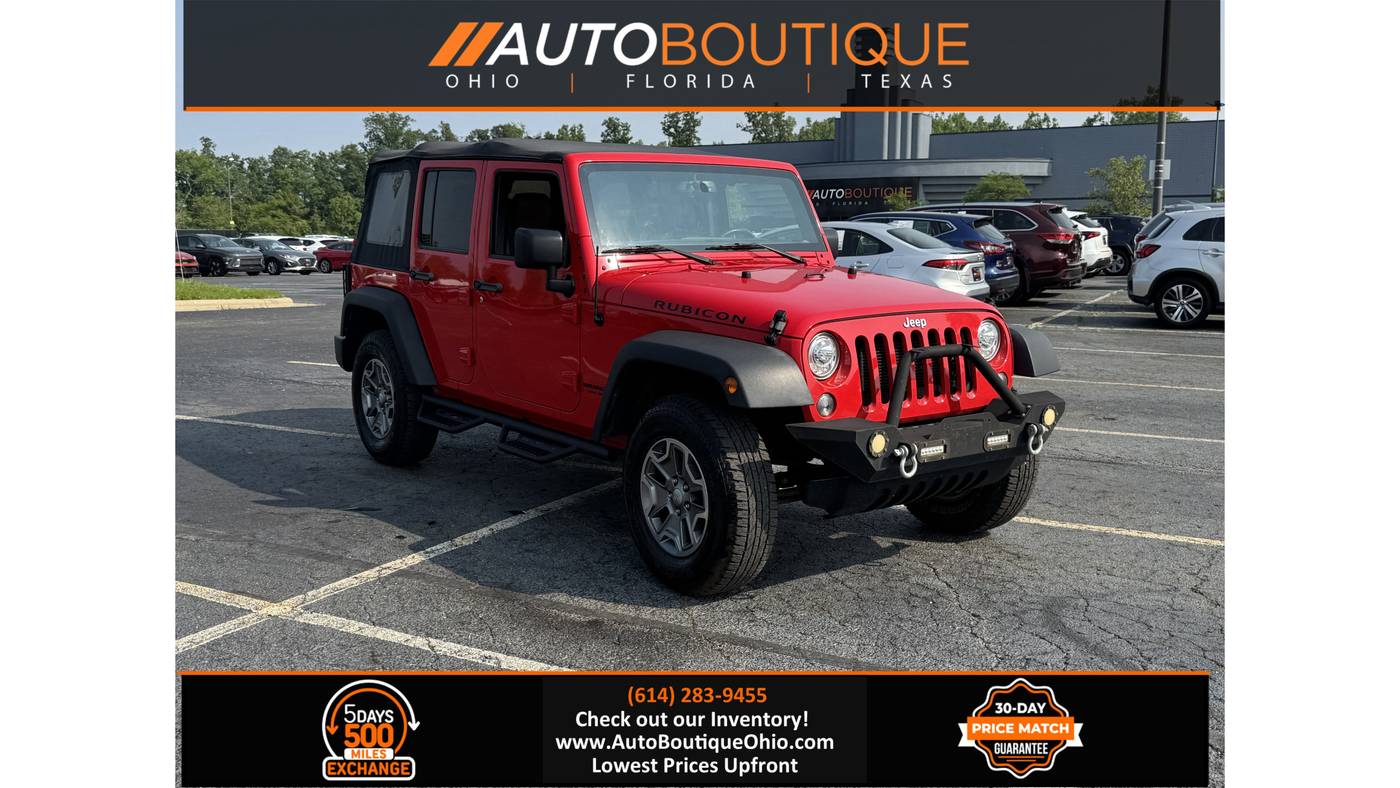 2017 Jeep Wrangler Rubicon — SUV — 41,026 mi — Columbus, OH