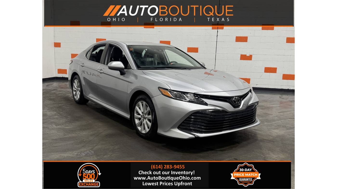 2020 Toyota Camry LE — Sedan — 34,277 mi — Columbus, OH