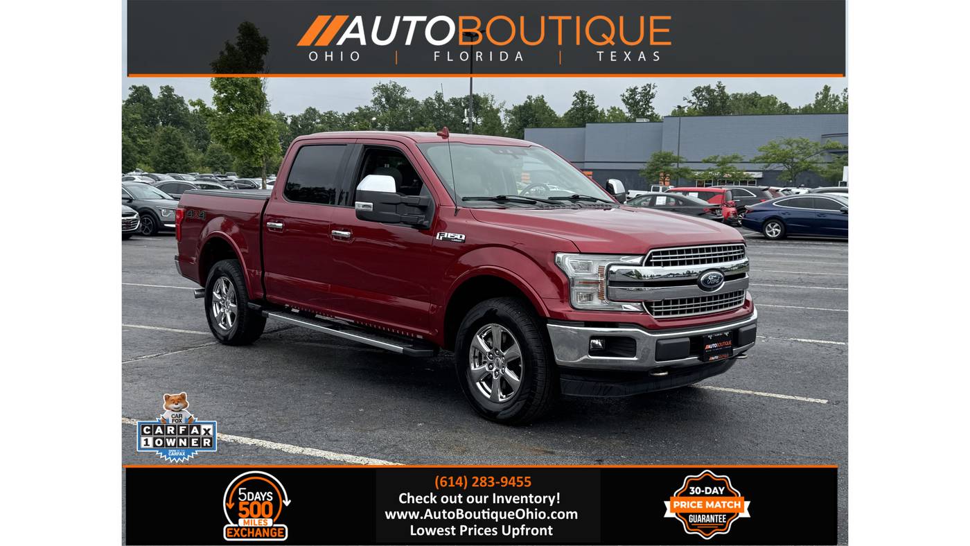 2018 Ford F-150 Lariat — Pickup Truck — 88,284 mi — Columbus, OH