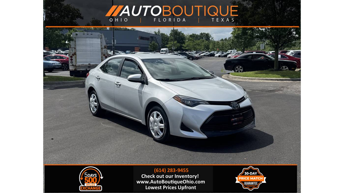 2018 Toyota Corolla LE — Sedan — 83,831 mi — Columbus, OH