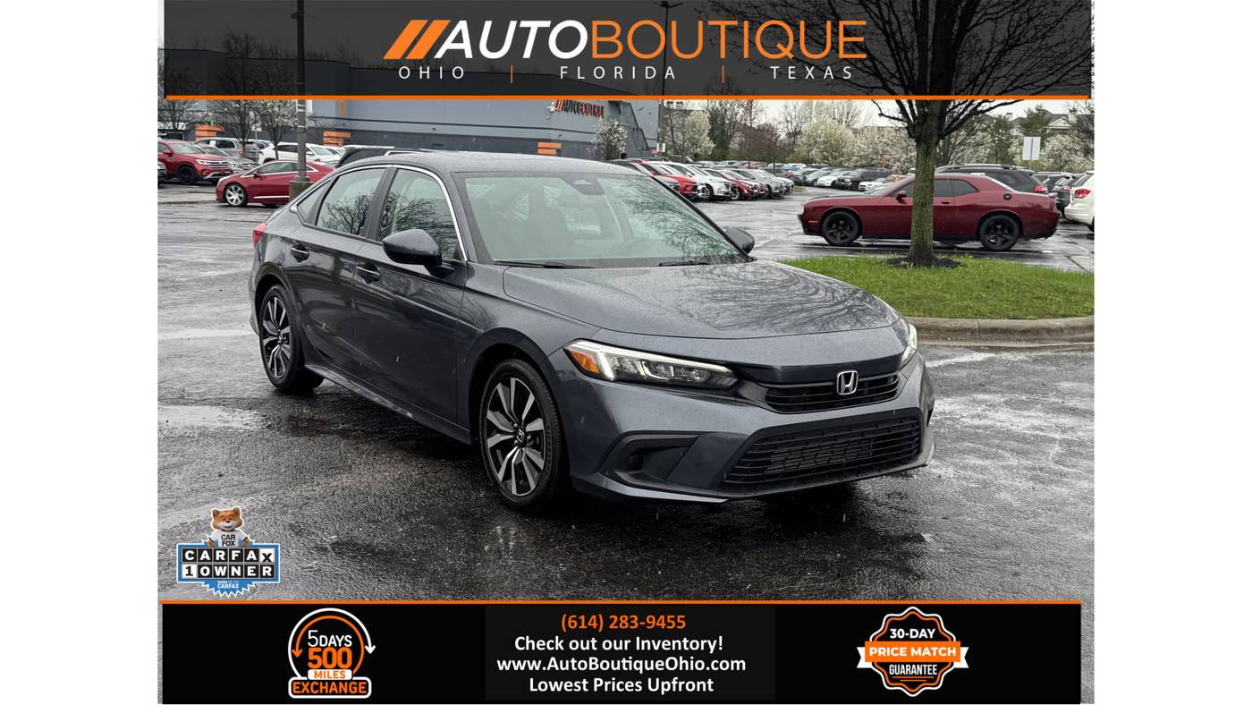 2022 Honda Civic EX — Sedan — 26,898 mi — Columbus, OH