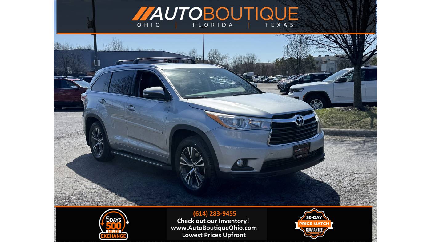 2016 Toyota Highlander XLE — SUV — 79,122 mi — Columbus, OH