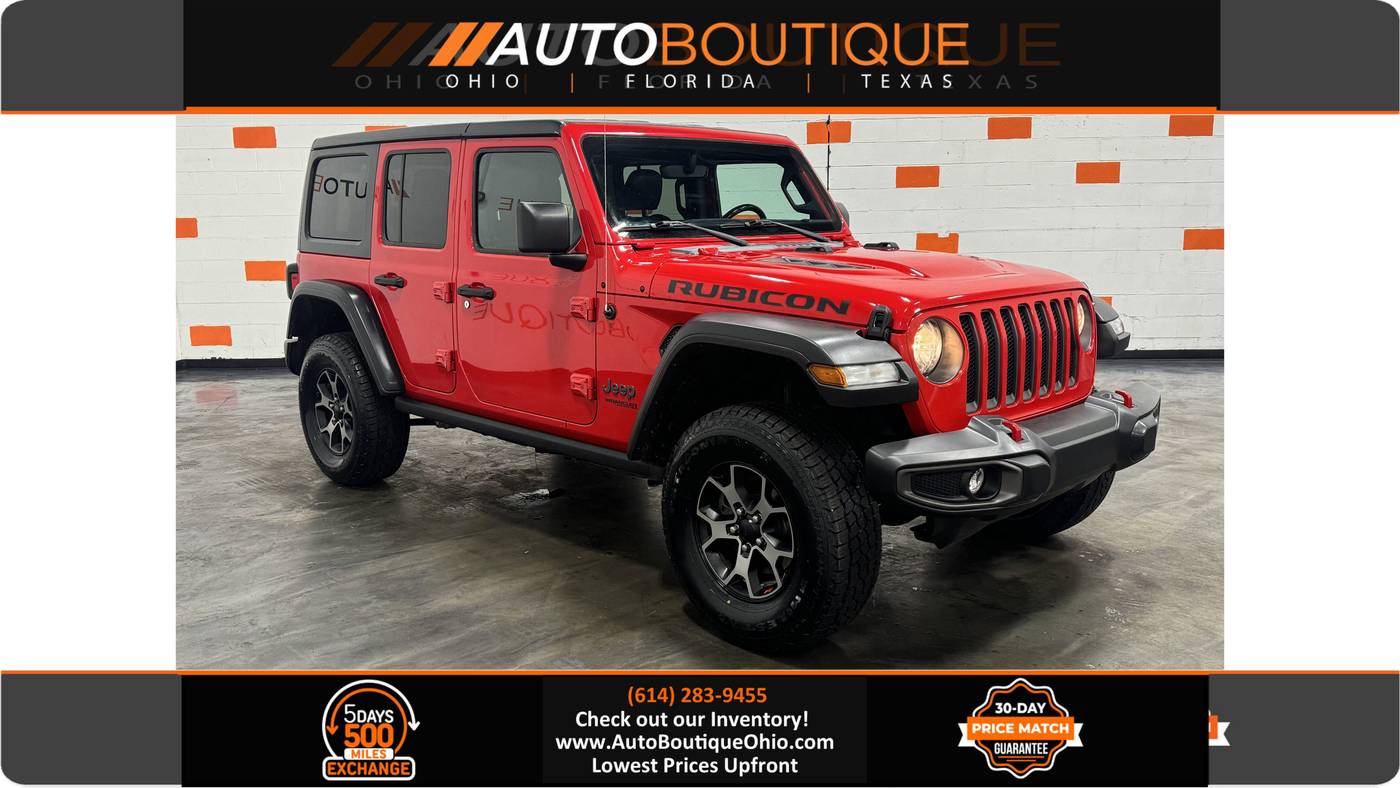 2019 Jeep Wrangler Rubicon — SUV — 81,687 mi — Columbus, OH