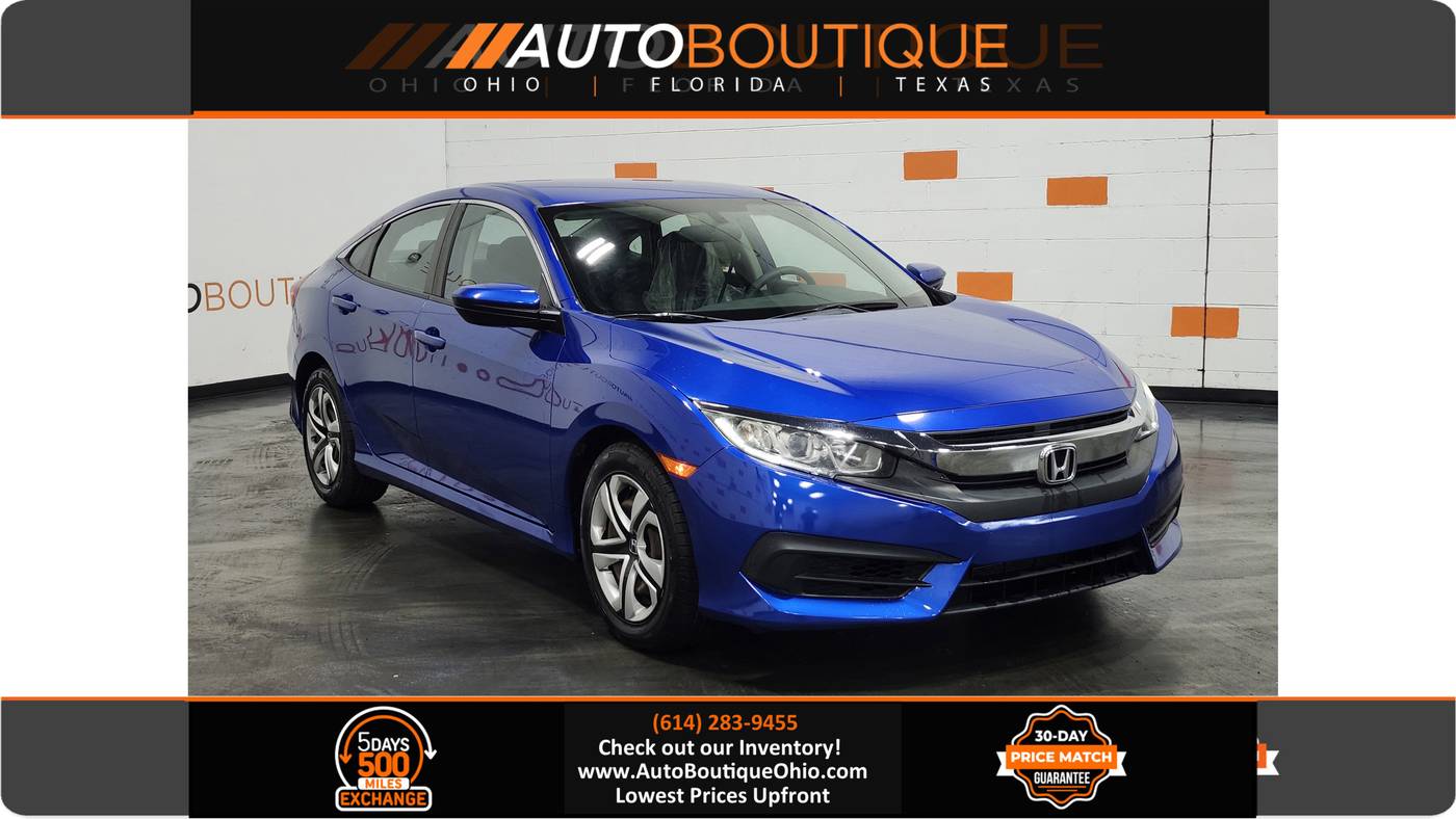 2017 Honda Civic LX — Sedan — 76,022 mi — Columbus, OH