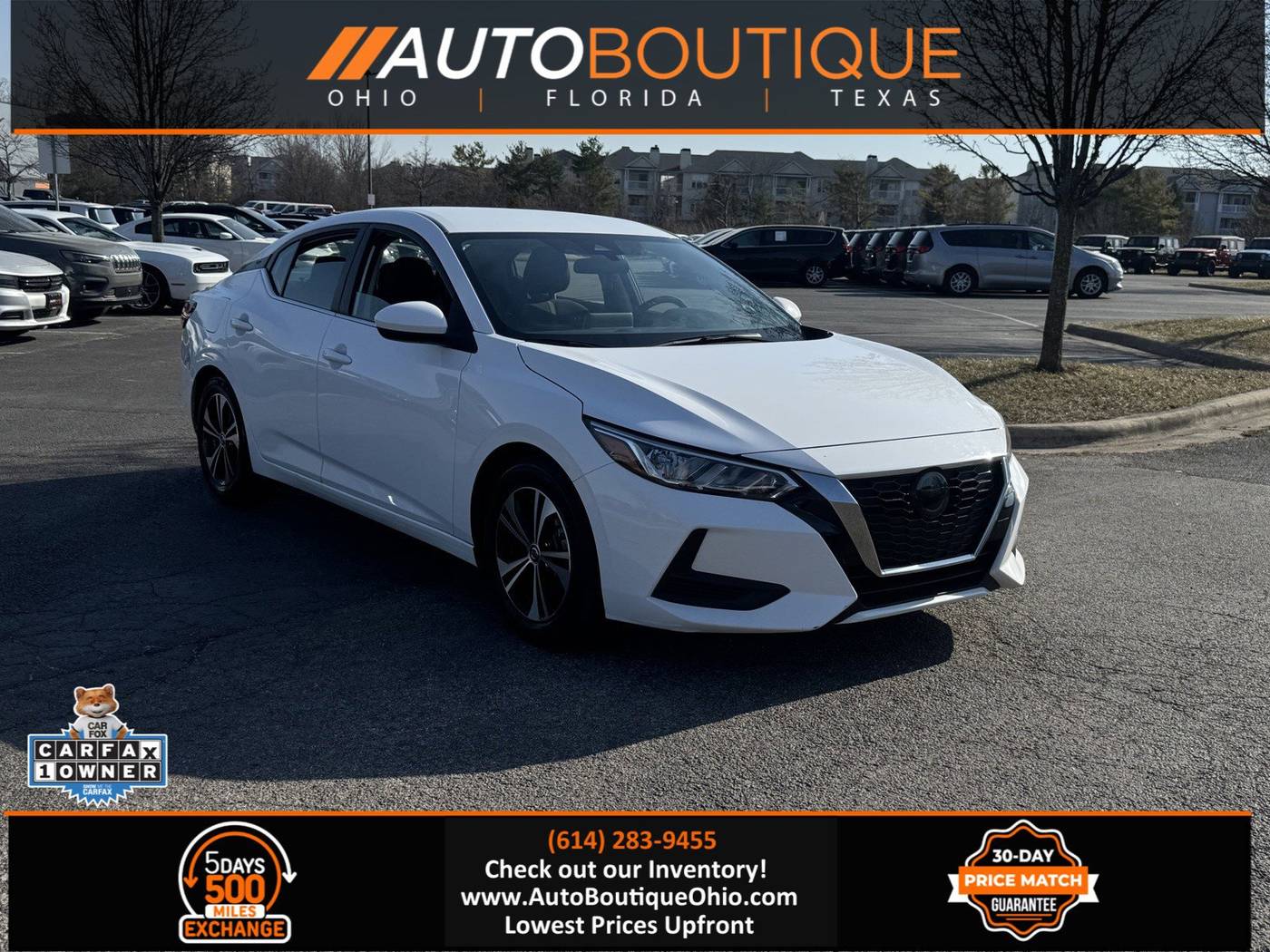2022 Nissan Sentra SV — Sedan — 62,677 mi — Columbus, OH