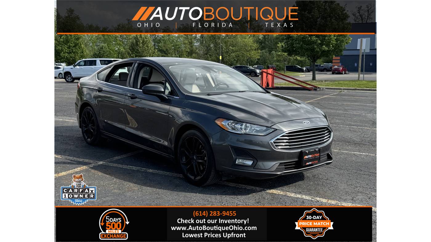 2019 Ford Fusion SE — Sedan — 75,120 mi — Columbus, OH