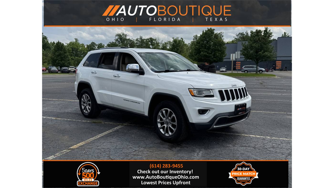 2015 Jeep Grand Cherokee Limited — SUV — 75,578 mi — Columbus, OH