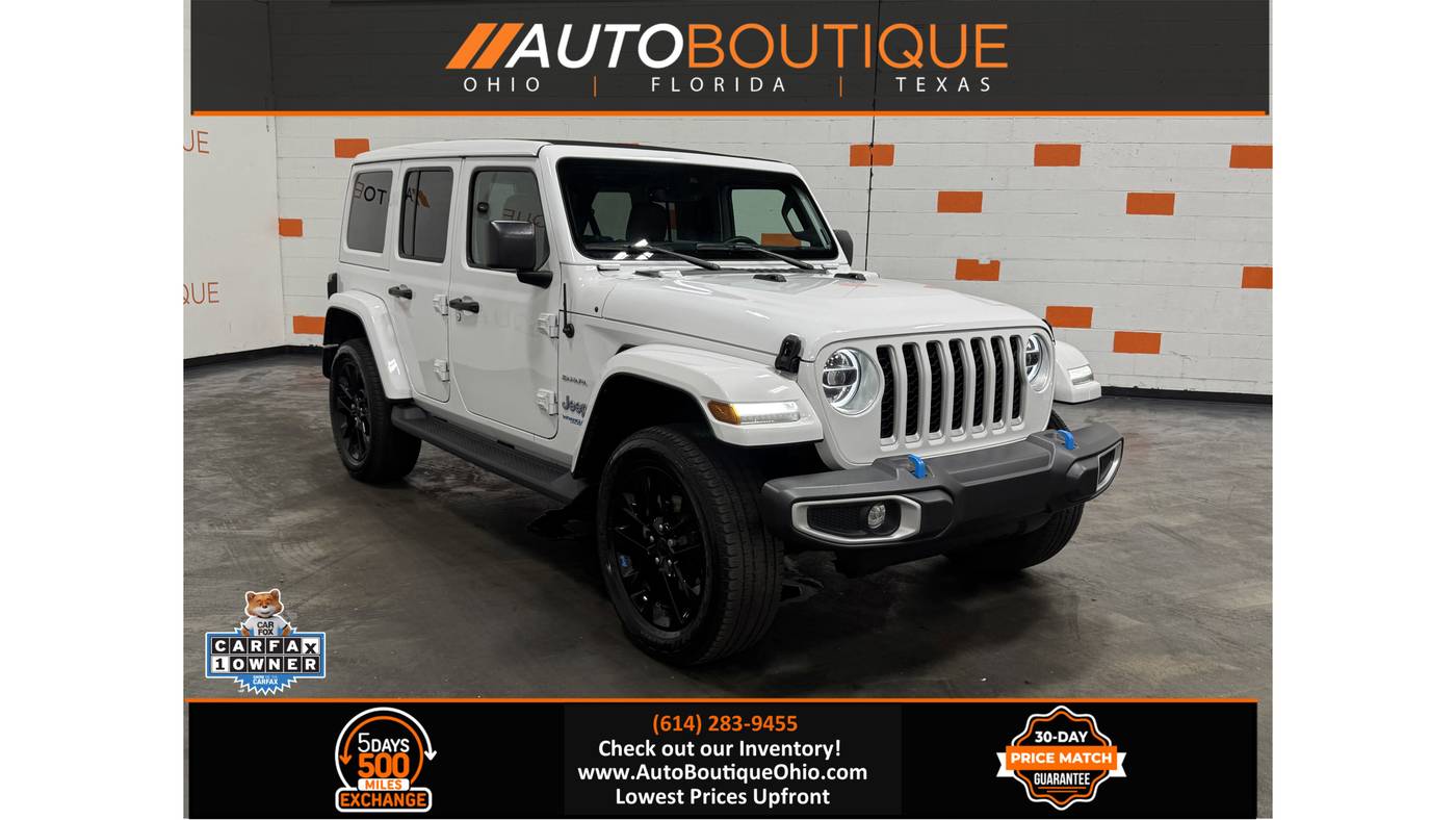 2022 Jeep Wrangler Sahara 4xe — SUV — 39,015 mi — Columbus, OH