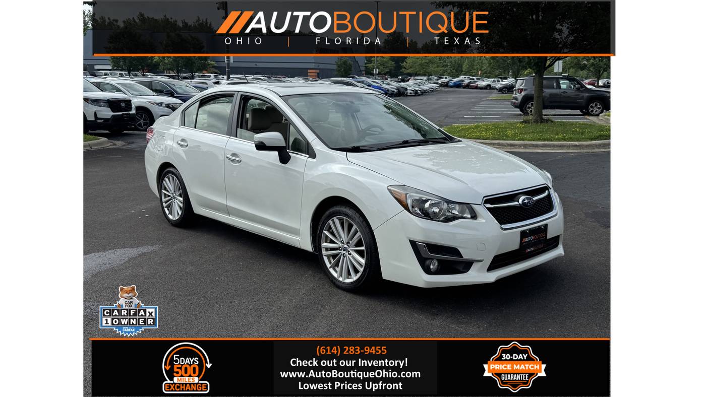 2015 Subaru Impreza 2.0i Limited — Sedan — 57,989 mi — Columbus, OH