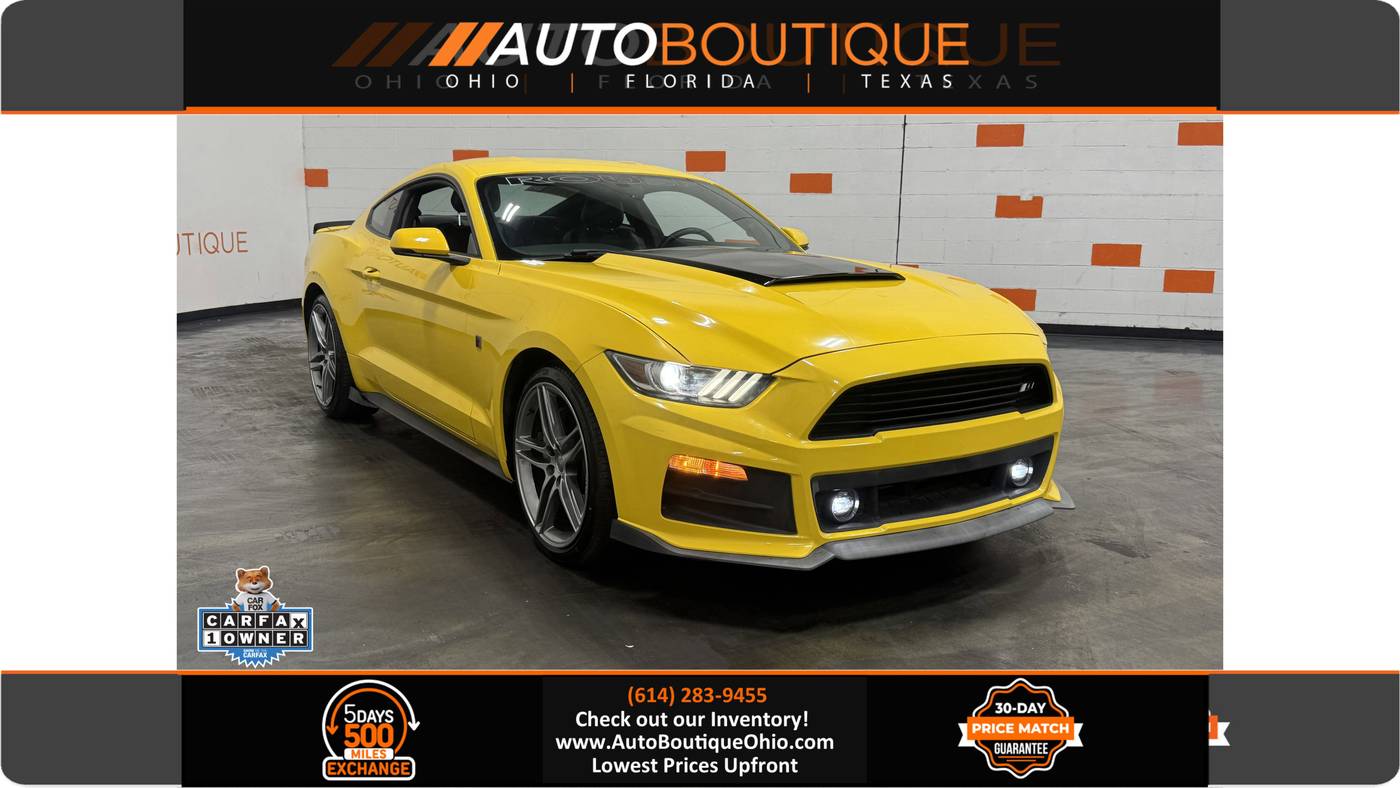 2015 Ford Mustang EcoBoost Premium — Coupe — 11,010 mi — Columbus, OH