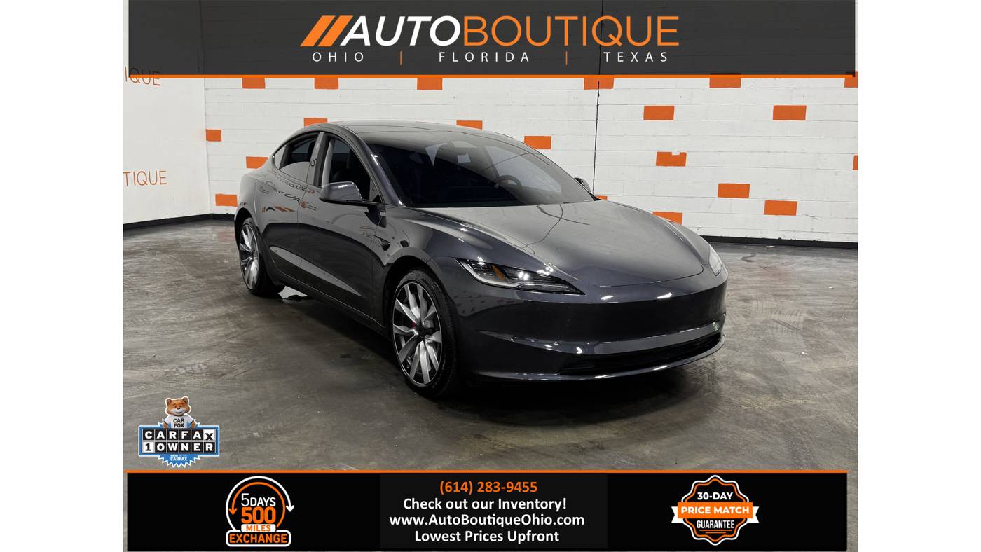 2025 Tesla Model 3 Long Range — Sedan — 14,873 mi — Columbus, OH