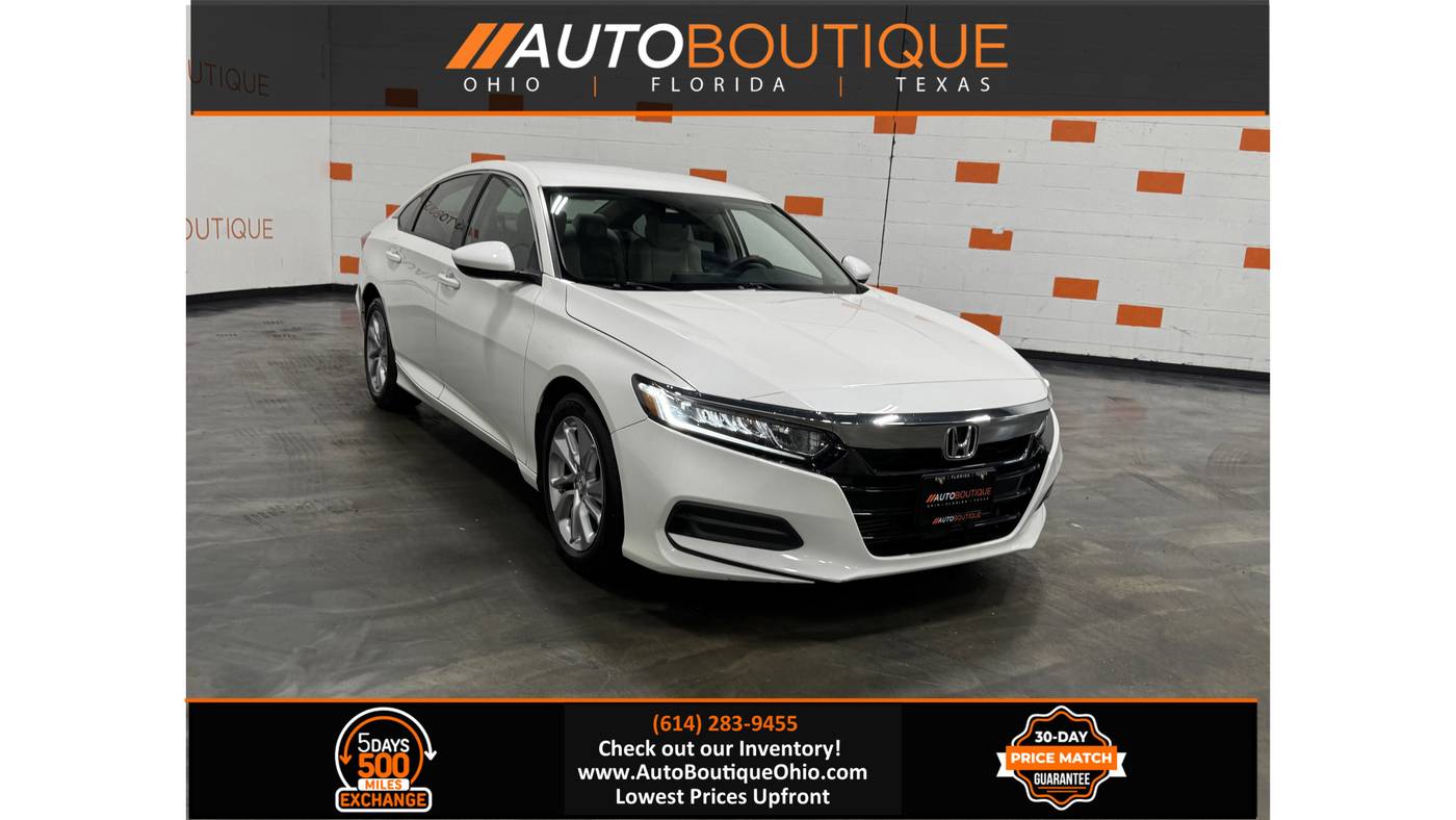 2018 Honda Accord LX — Sedan — 52,465 mi — Columbus, OH