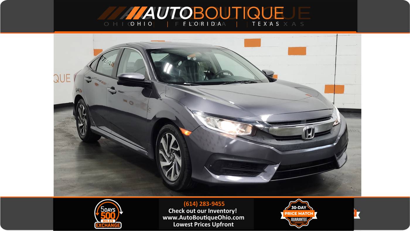 2017 Honda Civic EX — Sedan — 80,062 mi — Columbus, OH